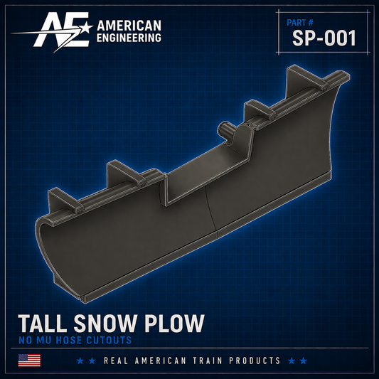 Tall Snow Plow (no MU hatches) (Qty. 2) SP-001